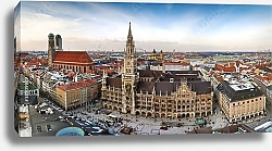 Постер Германия. Мюнхен. Панорама