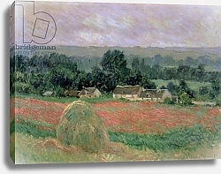 Постер Моне Клод (Claude Monet) Haystack at Giverny, 1886