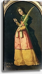 Постер Зурбаран Франсиско St. Apollonia, c.1636