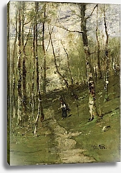 Постер Мункачи Михай In the Barbizon Woods in 1875