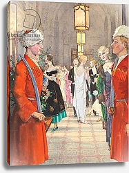 Постер Сомов Константин The Cossack Ball, 1924