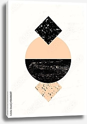 Постер Абстрактная геометрическая композиция 25