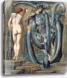 Постер Берне-Джонс Эдвард The Doom Fulfilled c.1882