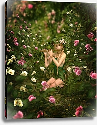 Постер Розовый сад 1