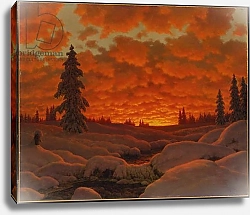 Постер Шульце Иван Winter Landscape 1