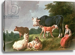 Постер Хью Жан-Батист Pastoral Scene