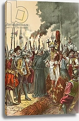 Постер Школа: Северная Америка (19 в) Burning of the Inca