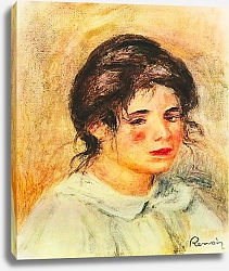 Постер Ренуар Пьер (Pierre-Auguste Renoir) Портрет Габриэли
