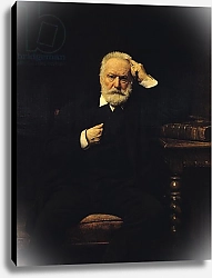 Постер Бонна Леон Portrait of Victor Hugo 1879