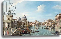 Постер Джеймс Уильям The entrance to the Grand Canal, Venice