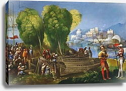 Постер Досси Доссо Aeneas and Achates on the Libyan Coast, c.1520