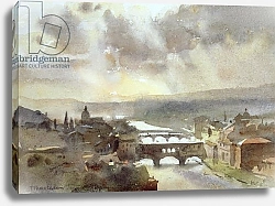 Постер Чемберлейн Тревор (совр) River Arno, Florence