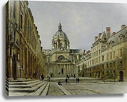 Постер Лансир Эммануэль The Courtyard of the Old Sorbonne, 1886