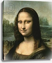 Постер Леонардо да Винчи (Leonardo da Vinci) Mona Lisa, c.1503-6 2