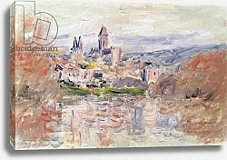 Постер Моне Клод (Claude Monet) The Village of Vetheuil, c.1881