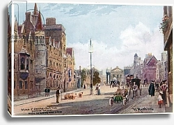 Постер Мэттисон Вильям Broad St, Oxford, and Balliol College