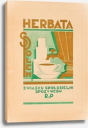 Постер Herbata Związku Spółdzielni Spożywców Rz. P Społem