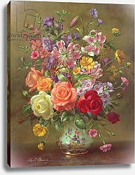 Постер Уильямс Альберт (совр) AB/316 A Summer Floral Arrangement, 1996