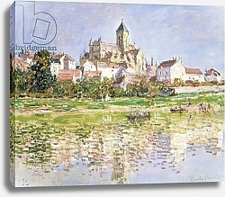 Постер Моне Клод (Claude Monet) The Church at Vetheuil, 1880