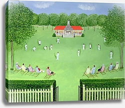 Постер Баринг Марк (совр) The Cricket Match, 1981