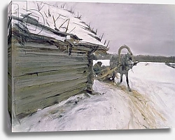 Постер Серов Валентин In Winter, 1898
