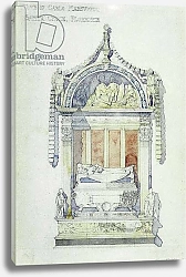 Постер Макинтош Чарльз Tomb of Carlo Marsuppini, Santa Croce, Florence, 1891