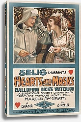 Постер Гоэс Лито Ко Selig presents hearts and masks