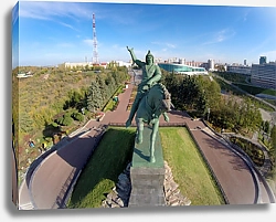 Постер Россия, Уфа. Статуя Салавата Юлаева