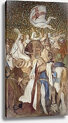 Постер Швинд Моритц Fresco, Elisabeth-Galerie, Wartburg Castle, c.1845-55