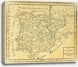 Постер Испания и Португалия. 1810 год