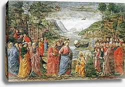 Постер Гирландайо Доменико The Calling of SS. Peter and Andrew, 1481