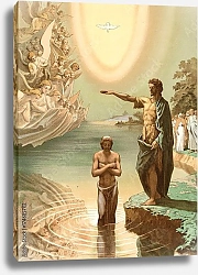 Постер Крещение Иисуса Христа