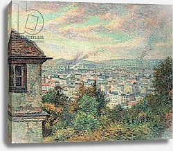 Постер Люс Максимильен Paris, View of Montmartre