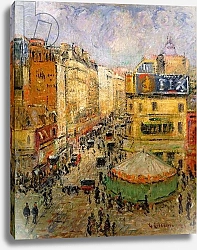 Постер Лоизеу Густав Rue de Clignancourt, 1924