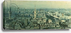 Постер Хааг Карл View of London from Monument looking East, 1848