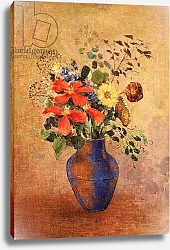 Постер Редон Одилон The Blue Vase 1