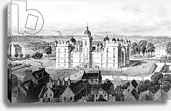 Постер Шепард Томас (последователи) Heriot's Hospital, from the Castle Hill, engraved by William Watkins, c.1830
