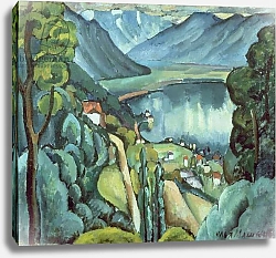 Постер Машков Илья Lake Geneva, 1914