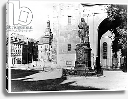 Постер Школа: Немецкая школа (19 в.) Statue of Johann Sebastian Bach