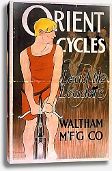 Постер Пенфилд Эдвард Orient cycles lead the leaders