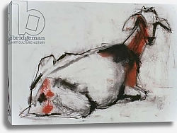 Постер Адлингтон Марк (совр) Seated Goat, 1998