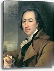 Постер Левицкий Дмитрий Portrait of the Russian author Nikolai Ivanovich Novikov, 1797