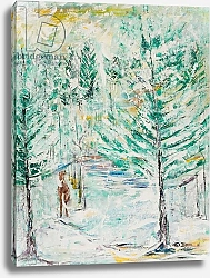 Постер Бэкфорд Икал (совр) Snowy Woods
