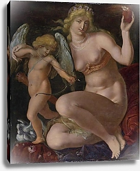 Постер Гейн Жак Венера и Купидон