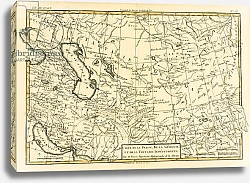 Постер Бонне Чарльз (карты) Persia, Georgia and Independent Tartary, 1780