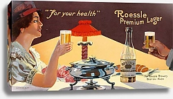 Постер Неизвестен For your health. Roessle premium lager