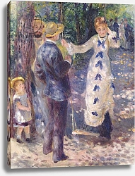 Постер Ренуар Пьер (Pierre-Auguste Renoir) The Swing, 1876