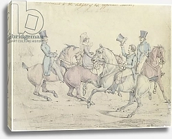 Постер Олкен Генри (охота) Morning Ride, original drawing for plate 12 of 'Scenes in the Life of Master George'