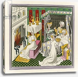 Постер Шоу Анри (акв) Birth of St Edmund, 1433