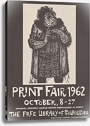 Постер Глоклер Рэймонд Print fair 1962
